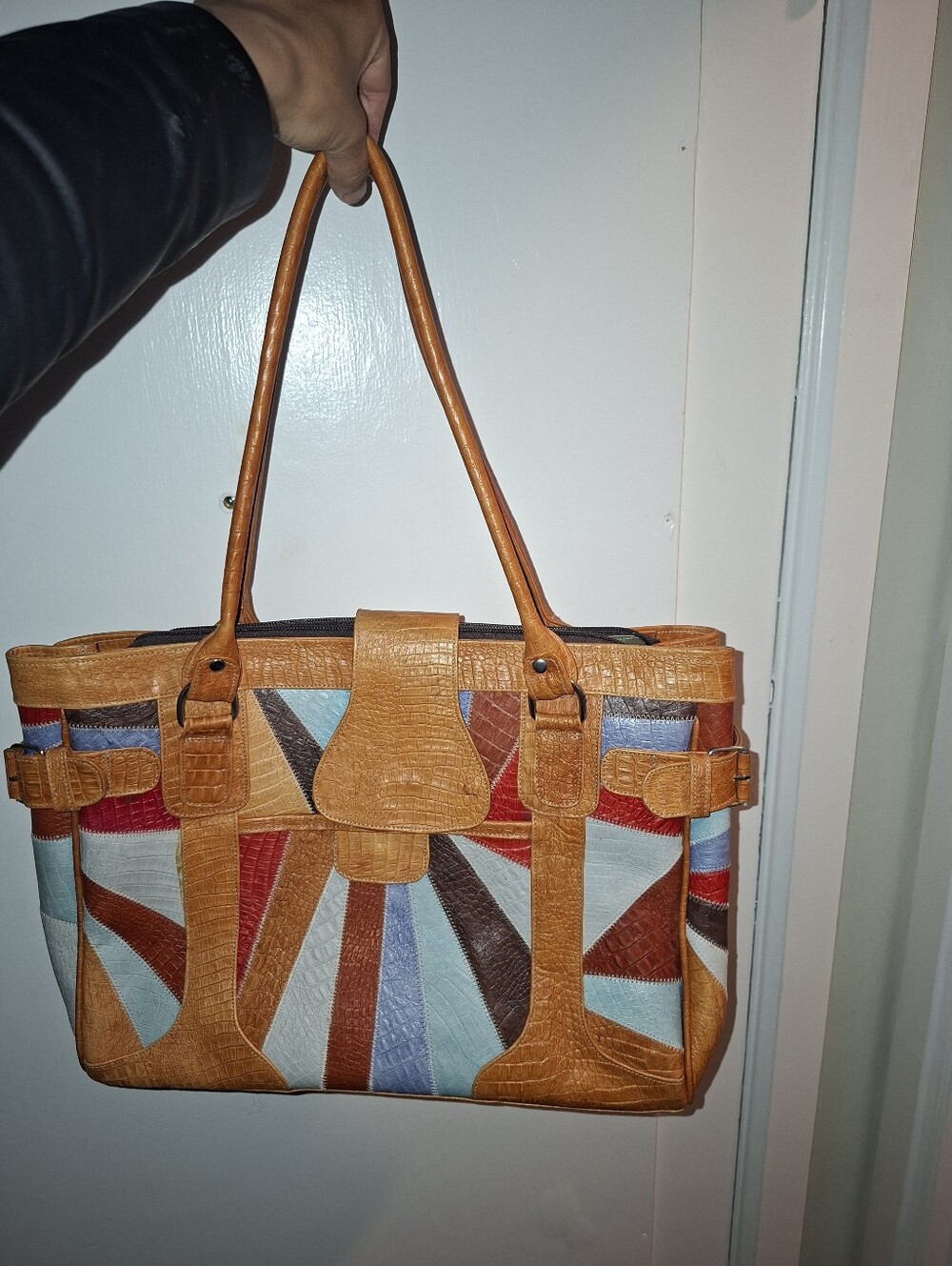 Multicolor Patchwork Bag
